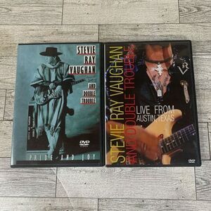 Lot of 2‎ Stevie Ray Vaughan Pride & Joy & Live from Austin Texas DVDs Music